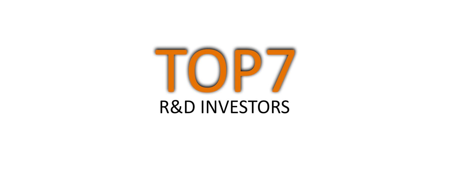 Top 7 R&D investors