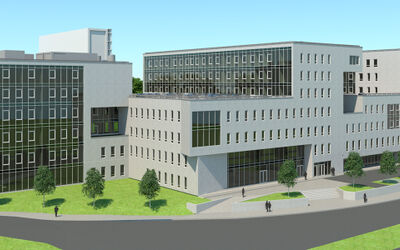Tallinnan oikeustalon suunnittelussa rakennuksen 7325 valaisimen ja näiden 3D-mallien teknisiä tietoja hallinnoitiin CADMATIC Electricalin tuotemallitoiminnallisuuden avulla.
