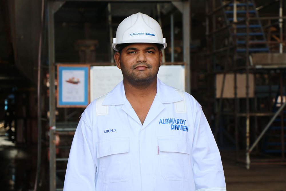 Arun Sidharthan Lead Engineer at Albwardy Damen