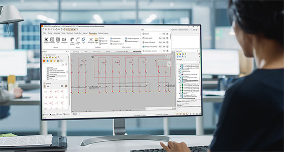 Multi-line in CADMATIC Electrical