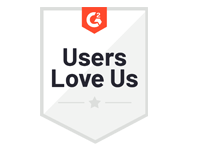 G2 Users love us logo